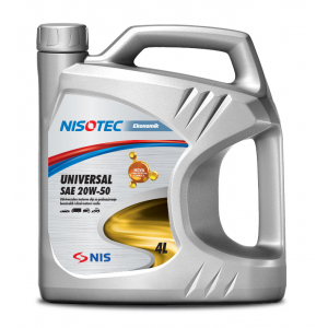 NISOTEC UNIVERSAL SAE 20W-50 - 4 литра