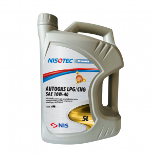 NISOTEC AUTOGAS LPG/CNG SAE 10W-40 - 5 литра