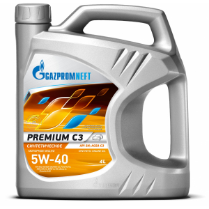 Gazpromneft Premium C3 5W-40 - 4 литра