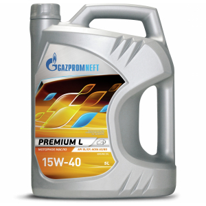Gazpromneft Premium L 15W-40 - 5 литра