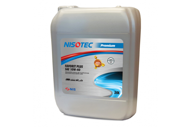 NISOTEC FAVORIT PLUS SAE 10W-40 - 20 литра