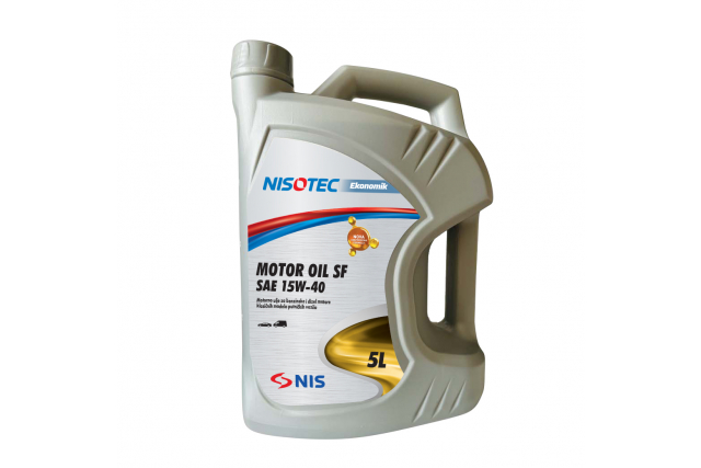 NISOTEC MOTOR OIL SF SAE 15W-40 - 5 литра