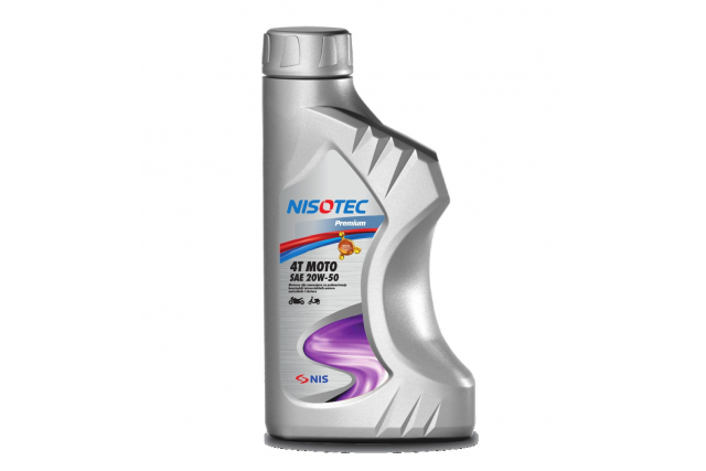 NISOTEC 4T MOTO SAE 20W-50 - 1 литър